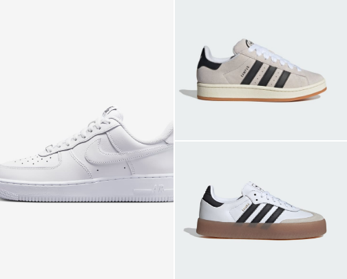 Sneakers for every outfit and occasion.👟 cover photo collage