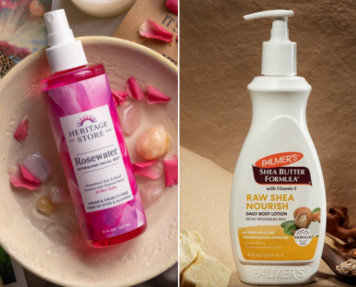 Skincare and Beauty cover photo collage