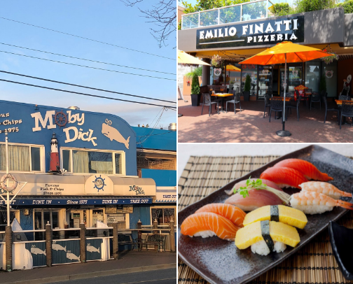 THE BEST RESTAURANTS IN SOUTH SURREY/WHITE ROCK, BC! cover photo collage