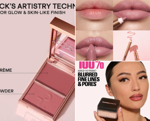 "SEPHORA BEAUTY PRODUCTS " cover photo collage