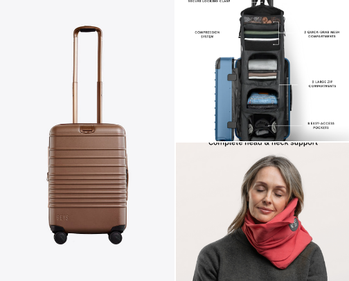 Travel Essentials cover photo collage