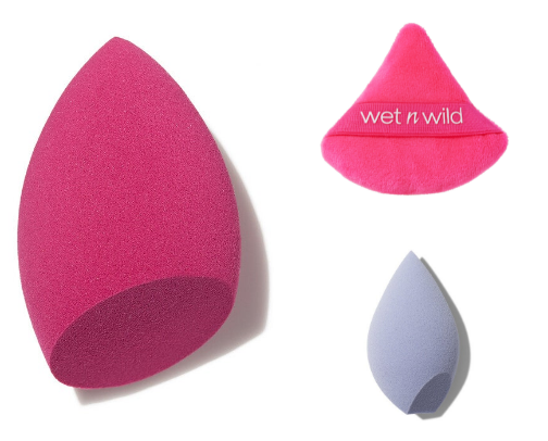 Affordable Makeup Sponges + Puffs cover photo collage