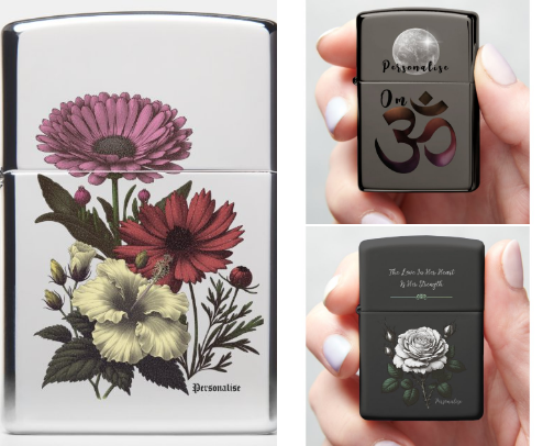 Official Zippo® Lighters cover photo collage