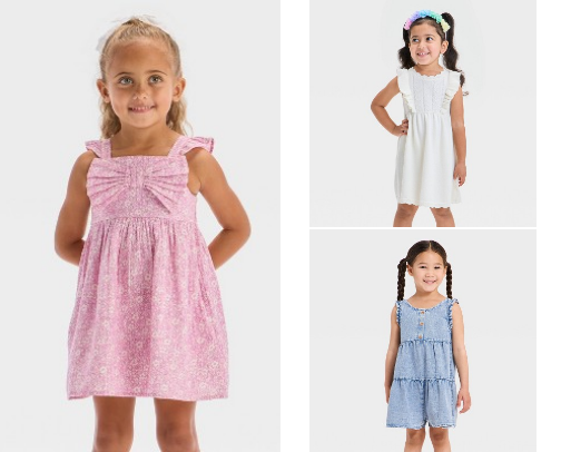 Cute Toddler Girl Clothes from Target – Dresses, Rompers & Sets cover photo collage
