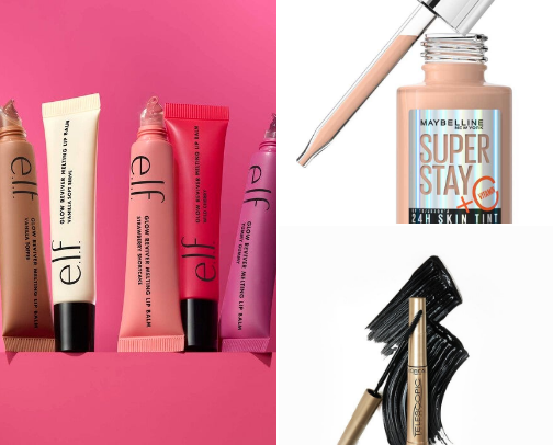 The makeup products I use daily and love! Seriously can’t live without these products! cover photo collage