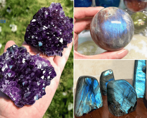 Natural Sunstones cover photo collage