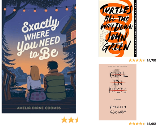 Books With Mental Health Rep cover photo collage