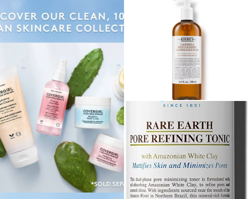 My Skincare sets cover photo collage