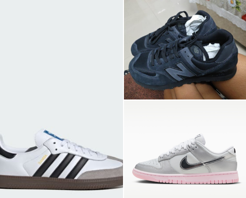 Trending Sneakers & Everyday Footwear Staples 👟 cover photo collage
