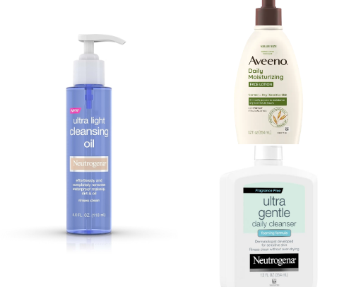 My Simple Nighttime Skincare Routine cover photo collage