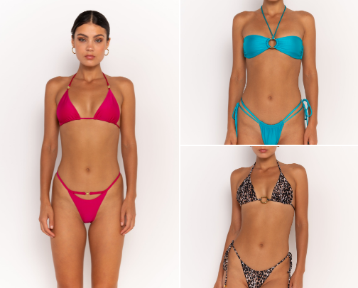 Bikini girl🩵 cover photo collage