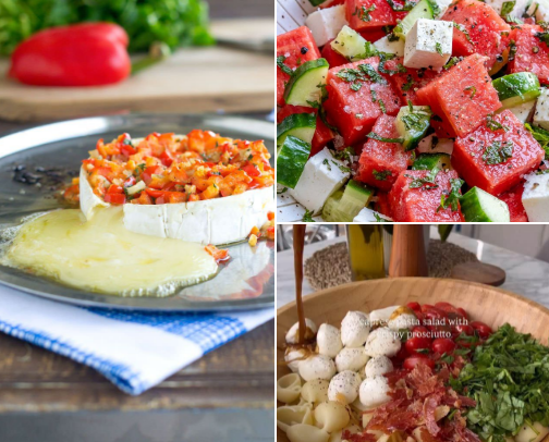 My Go-To Summer Food Recipes cover photo collage
