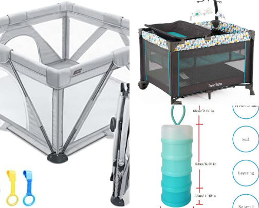 Kids items every parent needs cover photo collage