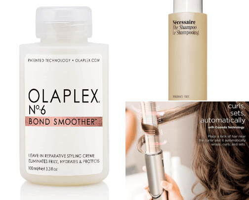 hair care cover photo collage