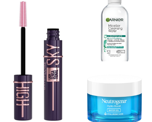 beauty products i can’t live without 🫶🏼 cover photo collage