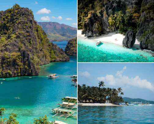 Palawan, Philippines Unlocked: Limestone Lagoons & Hidden Escapes cover photo collage