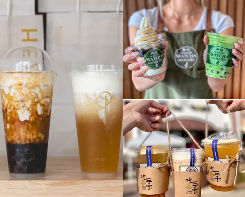 fav go-to drink places in norcal! cover photo collage