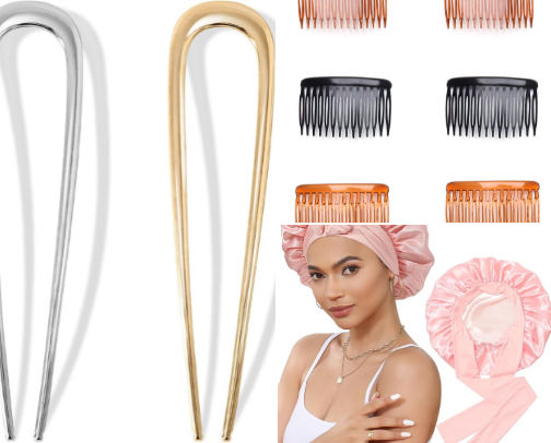 hair care essentials cover photo collage
