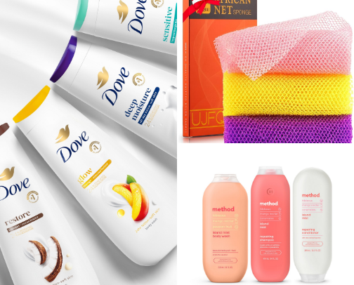 My bedtime routine 💆🏻‍♀️🧼🛀🏼 cover photo collage