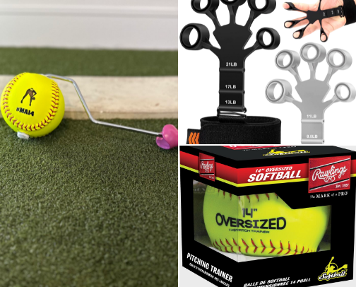 Softball Pitching Must-Haves cover photo collage