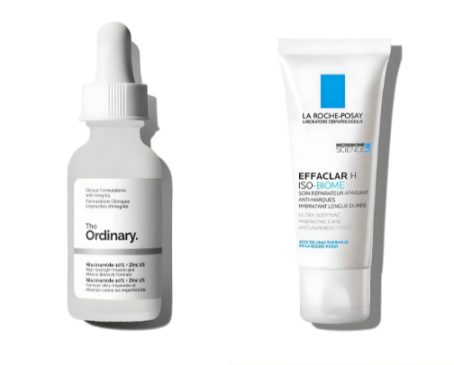 🌿 Pimple & Acne Skincare Routine (Beginner-Friendly, Acne-Prone Skin) cover photo collage