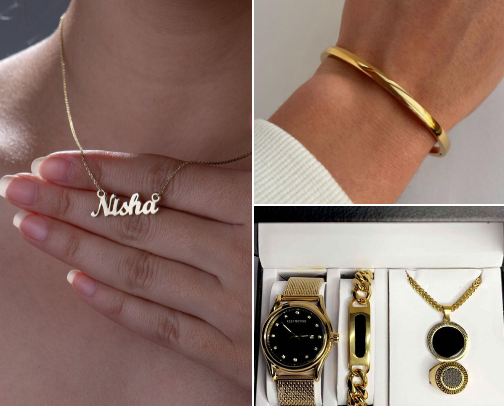 “Jewelry That Instantly Elevates Any Outfit (Minimal, Gold & Effortless) cover photo collage