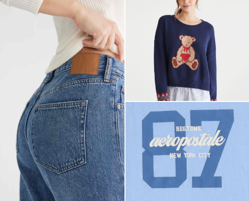 Aéropostale Deals cover photo collage