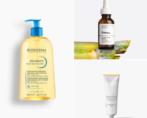 My favorite skincare (and self-care) finds... cover photo collage