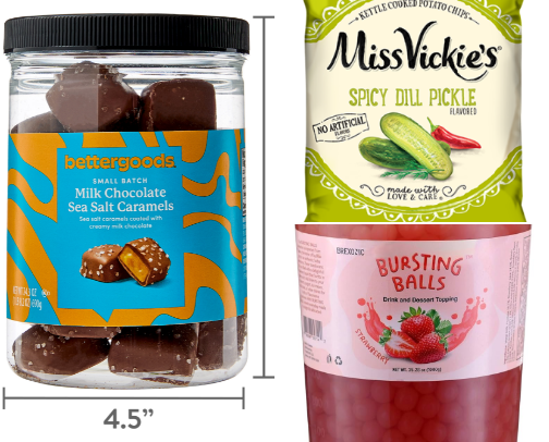 Favorite snackies cover photo collage