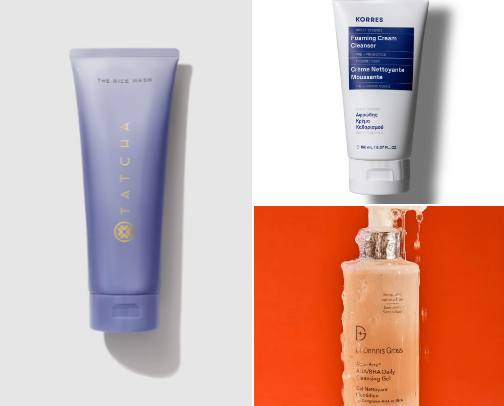 My favourite skincare products cover photo collage