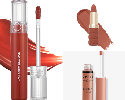 🤎 Brown Lippies Under $15 cover photo collage