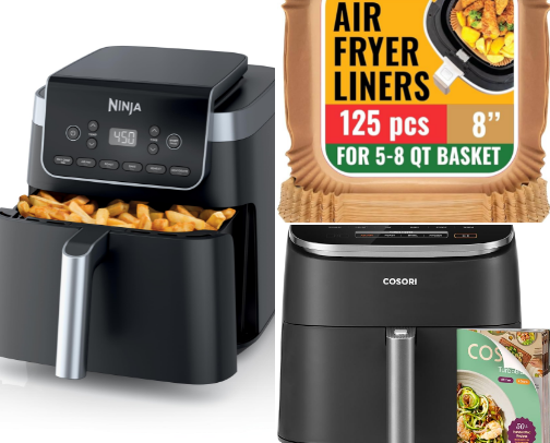 Best Air Fryer for Quick, Healthy & Crispy Holiday Meals — Top Kitchen Must-Have 2025 cover photo collage