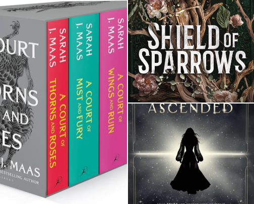 If You Loved Throne of Glass, Read These Next cover photo collage