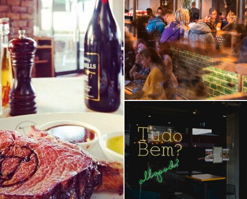 Let's eat out in the Waikato cover photo collage