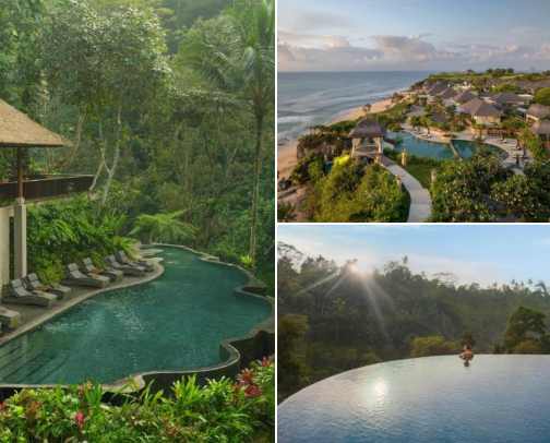 🌴 Bali Ultimate Guide: Aesthetic Stays & Cliffside Vibes cover photo collage