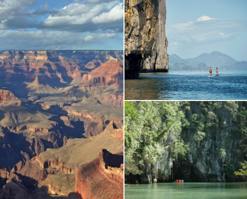 World's Most Breathtaking Views cover photo collage