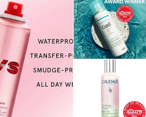 Ultimate Setting Sprays, Hydrating Sprays, and SPF Sprays! cover photo collage