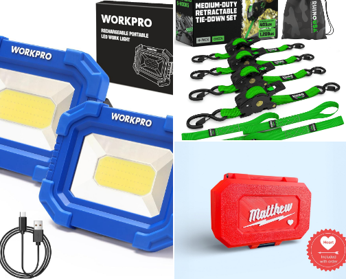 Blue Collar Gifts cover photo collage