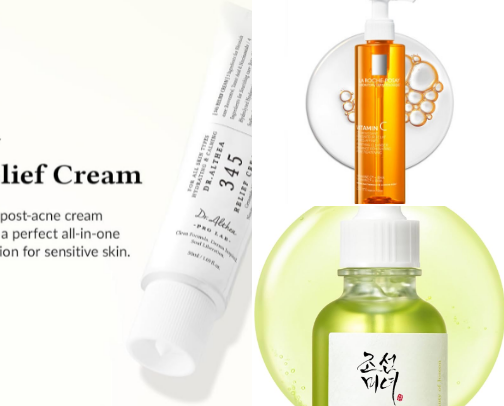 The perfect skincare for sensitive skin 🪷 cover photo collage