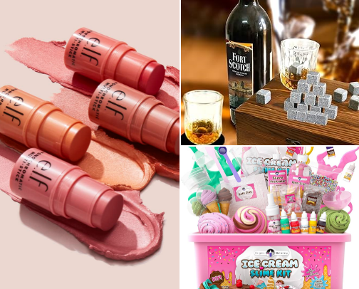 Last-minute Holiday presents cover photo collage