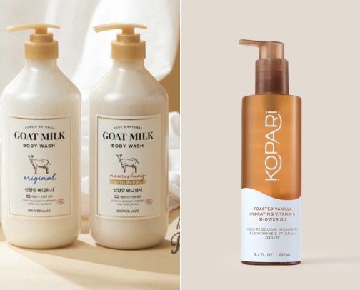 Upgraded shower routine LOC METHOD cover photo collage