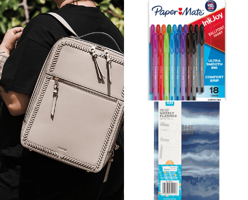 School Supplies cover photo collage