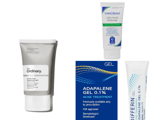 Skincare cover photo collage