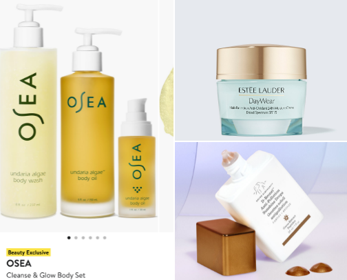 Beauty Products I Use and Love! cover photo collage