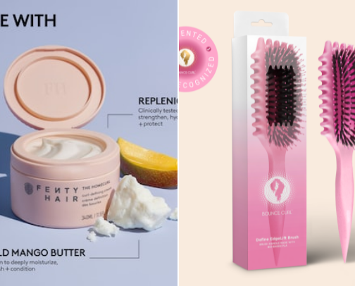 Curly Girl must Haves🫧 cover photo collage