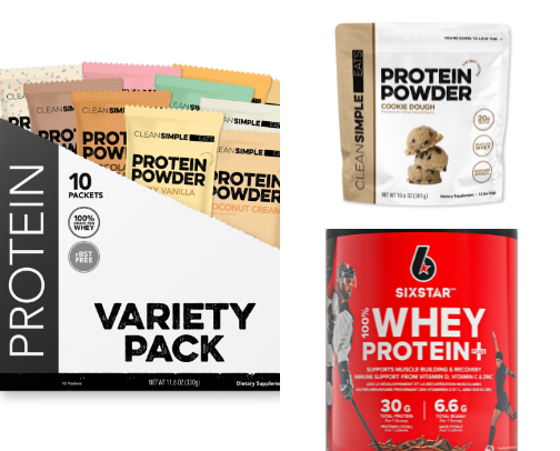 Clean Protein cover photo collage
