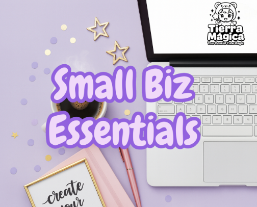 Small Biz Essentials so you won't lose your mind! cover photo collage