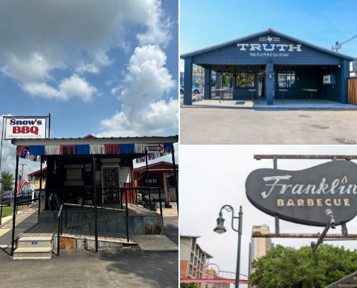My Favorite Texas BBQ Spots cover photo collage