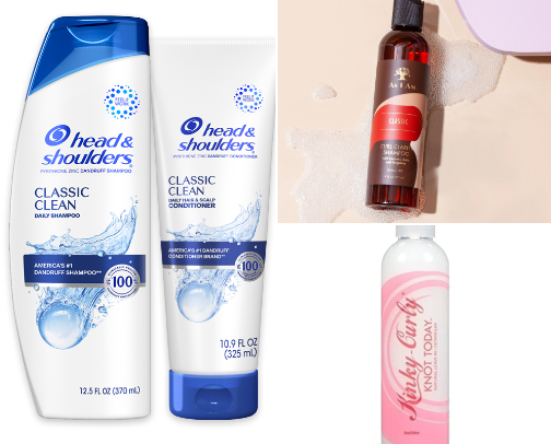 Hair Care ~ Wavy cover photo collage