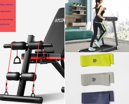 GYM AND FITNESS cover photo collage